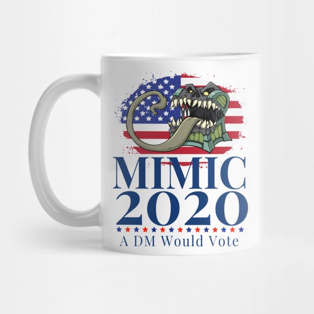 Funny Mimic Elections DM Would Vote Gift Electioneering 2020 by TellingTales